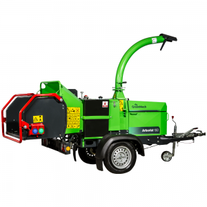 Arborist 150p Woodchipper cut out on a white background